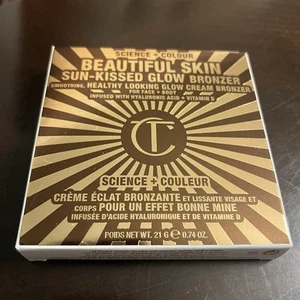 New Charlotte Tilbury Beautiful Skin Sun-Kissed Glow Bronzer 2 Medium - Picture 1 of 5