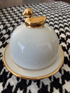 limoges legle Butter Dish From Sous Le Soleil New - Picture 1 of 9