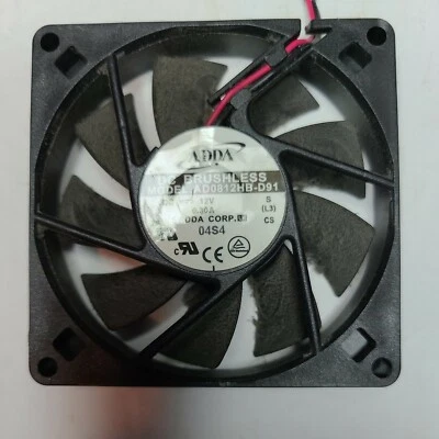 ADDA Desktop Computer Fan AD0812HB-D91 2-PIN Connector - Image 1 of 4
