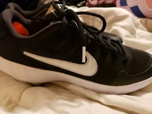 Nike Alpha Huarache Elite 2 Low Baseball Cleat Black Size 7.5 New AJ6873-001 - Picture 1 of 3