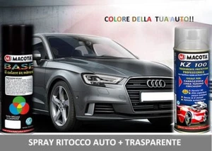Spray Can Spray Touch-Up Paint 400 ML + Clear Porsche 1000 Felgensilber - Picture 1 of 3