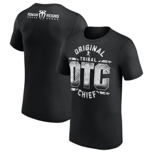 WrestleManias Roman Reigns The Undisputed Tribal Chief T-Shirt - Black - Picture 1 of 7