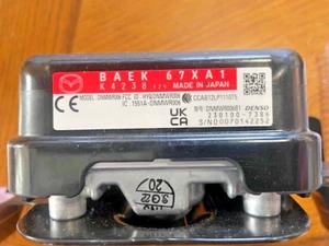 2017-18 Mazda Cruise Control Distance Sensor w/ plate and brackets BAEK-67XA1E - Picture 1 of 6