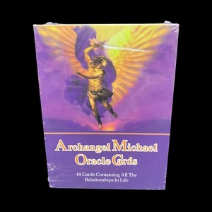Archangel Michael Oracle Cards SEALED 44 Relationship Card Deck Guidebook Sishui - Picture 1 of 4