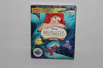 The Little Mermaid (4K+Blu-Ray+Digital)NEW Target Exclusive, Limited Edition - Image 1 of 2