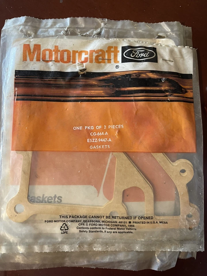 Ford Mustang Capri Rs 1984 1985 nuevo en stock 2,3 2 V 2 barriles carburador juntas espaciadoras Foto 1 de 1