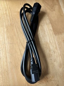 IEC 3 Pin Male - IEC Female Power Cable - Picture 1 of 4