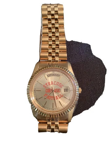 Syracuse University ORANGE FOOTBALL Watch NIB Cover