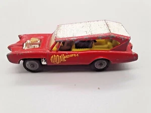 Vintage Husky MonkeeMobile Toy Car + 4 Monkees Great Britain - Picture 1 of 6