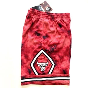 Mitchell & Ness NBA Galaxy Swingman Reflective Shorts Chicago Bulls Size Large - Picture 1 of 7