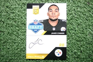 James Conner 2017 Panini Donruss Elite Pen Pals #PP-JC On-Card Auto Rookie - Bild 1 von 2