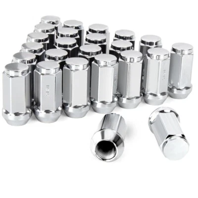 24PCS 14x1.5 Lug Nuts 1.8" tall For Chevy GMC Silverado Sierra 1500 - Image 1 of 4