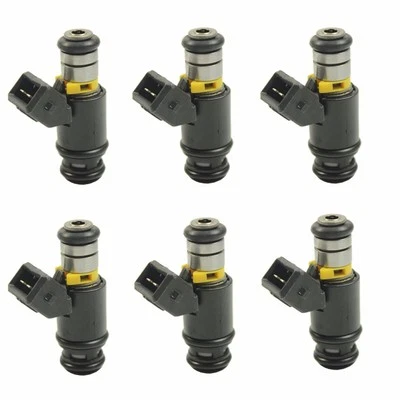 Nuevo juego de 6 inyectores de combustible Mach para VW Golf Jetta 99-02 EuroVAN 97 99-00 2,8 L Foto 1 de 4