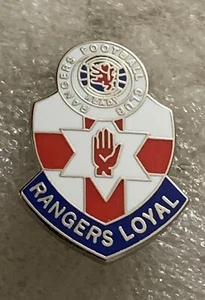 Altes Sammlerstück Glasgow Rangers Supporter Emaille Abzeichen - Ulster Nordirland - Bild 1 von 2