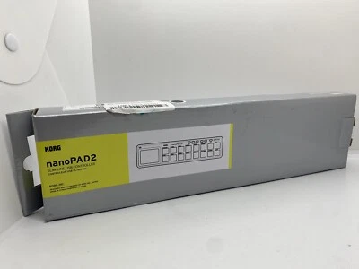 Korg nanoPAD2 Slim-Line USB MIDI Controller (Black) - Free Shipping - Image 1 of 4