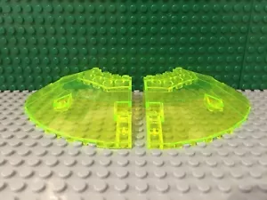 LEGO 2X Trans Neón Panel Verde Cuarto Platillo #30117 OVNI - 6975 6900 6999 6979 - Imagen 1 de 3