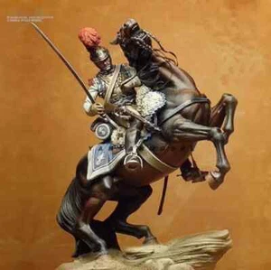 1/24 resin figures model Fantastic Napoleon dragoon Unassembled unpainted - Picture 1 of 2