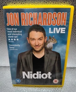 Jon Richardson - Nidiot Live (DVD, 2014) - Imagen 1 de 5