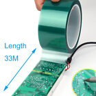 33M/108FT Roll Green PET Film Tape High-Temperature Heat Resistant PCB Solder