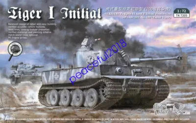 Border TRANSFORM TK7205 1/72 Tiger I Initial Production s.Pz.Abt.502 100 -Model - Image 1 of 4