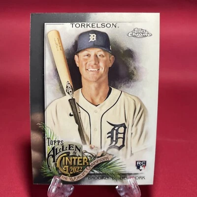 2022 Topps Allen & Ginter Chrome SPENCER TORKELSON Rookie Card #208 B184 - Image 1 of 2