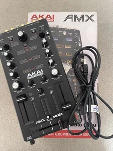 AKAI professional AMX 2-Channel Mixing Surface w/ Audio Interface for Serato DJ - Picture 1 of 24