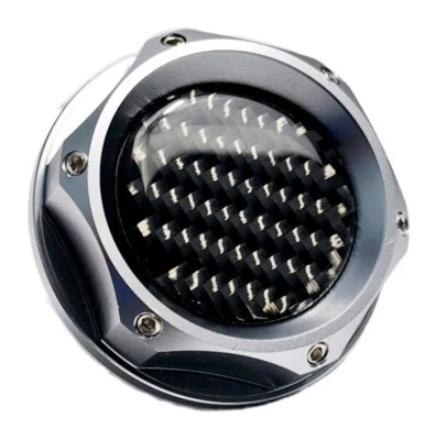 TAPA DE ACEITE DE MOTOR BILLET DE METAL ARMADO PARA HONDA ACURA FIBRA DE CARBONO CIVIC CR-V cupé  Foto 1 de 4