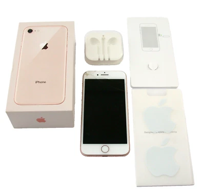 K# Apple iPhone 8 - 64 GB Gold Model A1905 OVP- DEFEKT - READ LESEN  !! - Bild 1 von 4