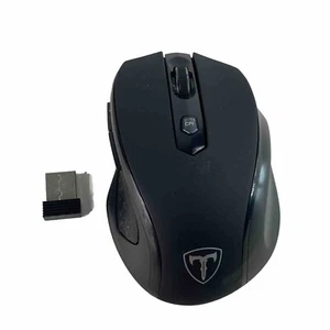Wireless D-09 Computer Mouse USB Cordless Mice for Laptop, Ergo Grips,Lightspeed - Picture 1 of 6