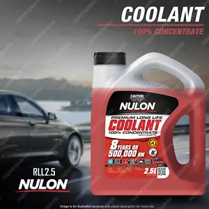 Premium Quality Nulon Red Long Life Concentrated Coolant 2.5L RLL2.5 2.5 Litres - Picture 1 of 2