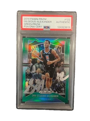 Panini Prizm 2019-20 - Shai Gilgeous-Alexander #122 Green Prizm Foto 1 de 2