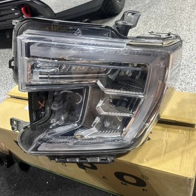 GMC Sierra 1500 2019 2020 2021 2022 faro lado izquierdo del conductor LED completo OEM Foto 1 de 4