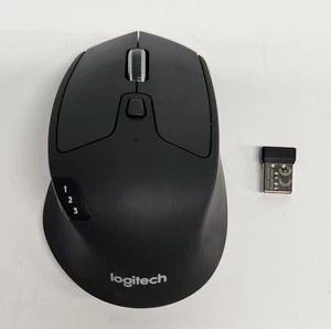 Logitech M720 Multi-Device Kabellose Maus mit Empfänger Schwarz M-R0062 Getestet - Bild 1 von 11