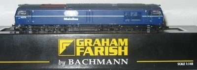Graham Farish N 371-351 Mainline Blue Class 60 Diesel 60078 Light Function - Image 1 of 4
