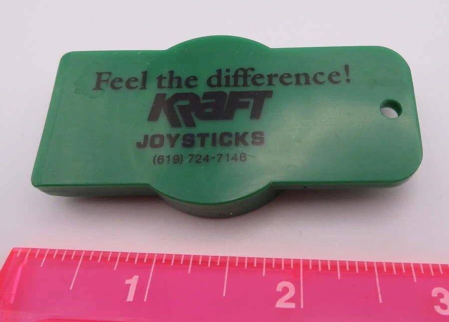 VINTAGE Kraft Joystick Plastic BOTTLE CAN Tab OPENER Advertising Promo RARE NEW - Image 1 of 1