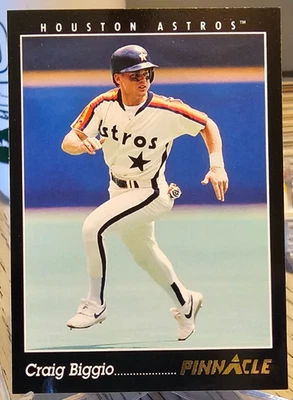 1993 Pinnacle Craig Biggio #50 休斯顿太空人队 — 第 1/2 张图片