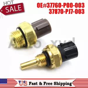 2PCS Coolant Temperature Sensor&Switch For ACURA CL MDX HONDA ACCORD PILOT S2000 - Foto 1 di 11