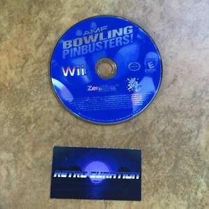AMF Bowling Pinbusters (Nintendo Wii, 2007) - DISC ONLY - Picture 1 of 2