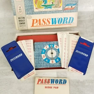 Vintage PASSWORD Game 1962 Volume 2 Milton Bradley - Picture 1 of 12