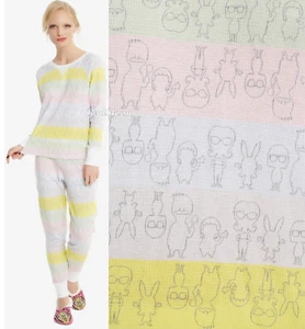 Camisa Legging Pijama Bobs Burgers Personaje Rayas Térmica Manga Larga JR NUEVO CON ETIQUETAS - Imagen 1 de 6