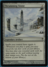 Thrumming Stone Coldsnap SLIGHTLY PLD Artifact Rare CARD (ID# 47240) ABUGames