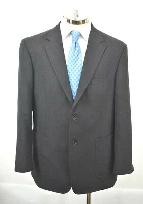 Blazer Abrigo Deportivo de Lana Informal Bolsillo Parche Solapa Muesca Hombre Roundtree & Yorke 46R Foto 1 de 4