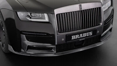 Spoiler dianteiro de fibra de carbono BRABUS Rolls Royce Ghost II em brilho - Imagem 1 de 4
