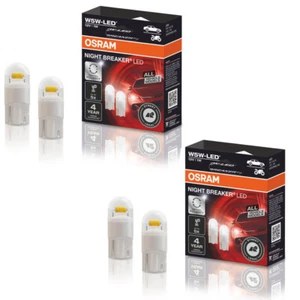 2 Paar LED Standlicht weiß Osram Nightbreaker m. Straßenzulassung 6000K 12V W5W  - Bild 1 von 2
