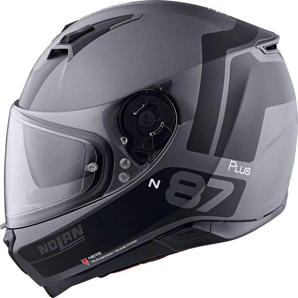 nagelneuer Integralhelm Nolan n87 plus grau/schwarz Größe S - Bild 1 von 1