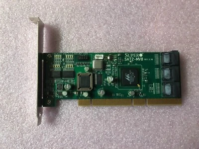 SuperMicro SAT2-MV8 8-Port SATA II 3gb/s Controller Card - Image 1 of 3