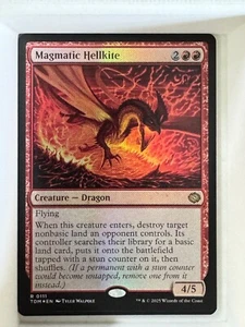 Magmatic Hellkite Prerelease Cards Foil - Picture 1 of 1