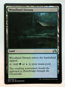 Magic The Gathering Woodland Stream Shadows Over Innistrad 282/297 regular poco común - Imagen 1 de 1
