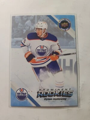 2023 Upper Deck National Hockey Card Day Dylan Holloway Prominent Rookies - Image 1 of 2