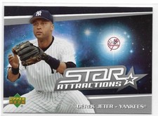 2006 Upper Deck STAR ATTRACTIONS Pick-A-Insert Jeter Edmonds Markakis Papelbon +